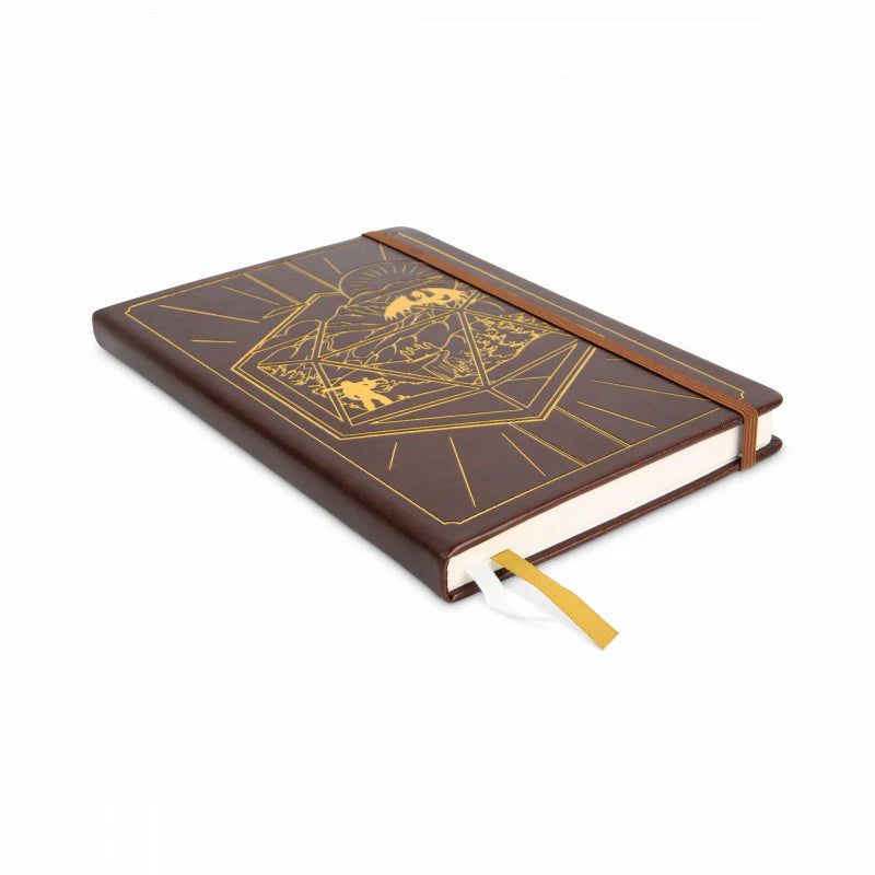 Glass Staff Player Journal Brown