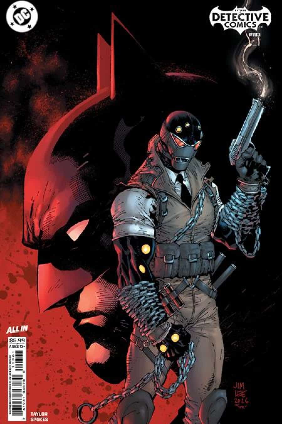 Detective Comics #1113 Cover E Jim Lee Building Bad Card Stock Variant (Batman Bad Seeds)