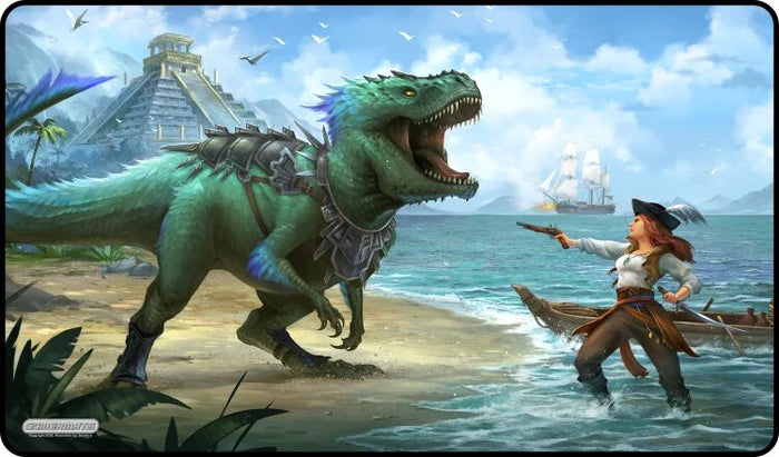 Gamermat - Dinosaur vs. Pirate