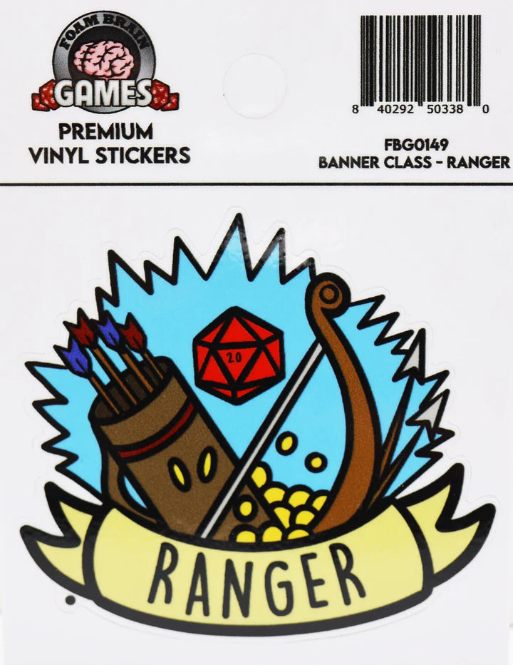 Banner Class Sticker Ranger
