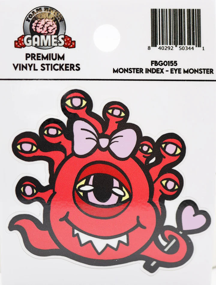 Monster Index Sticker Eye Monster