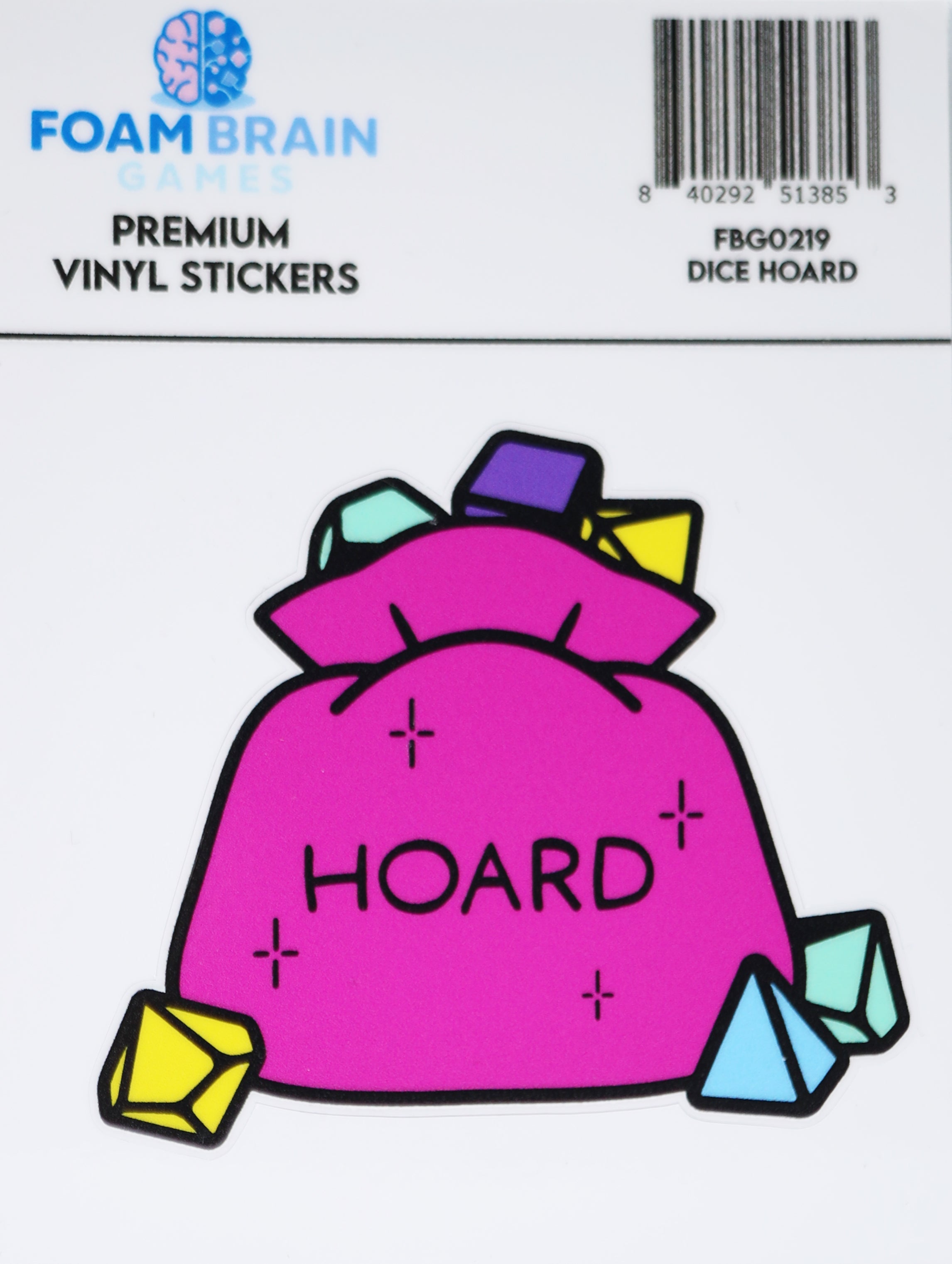 Dice Hoard Sticker