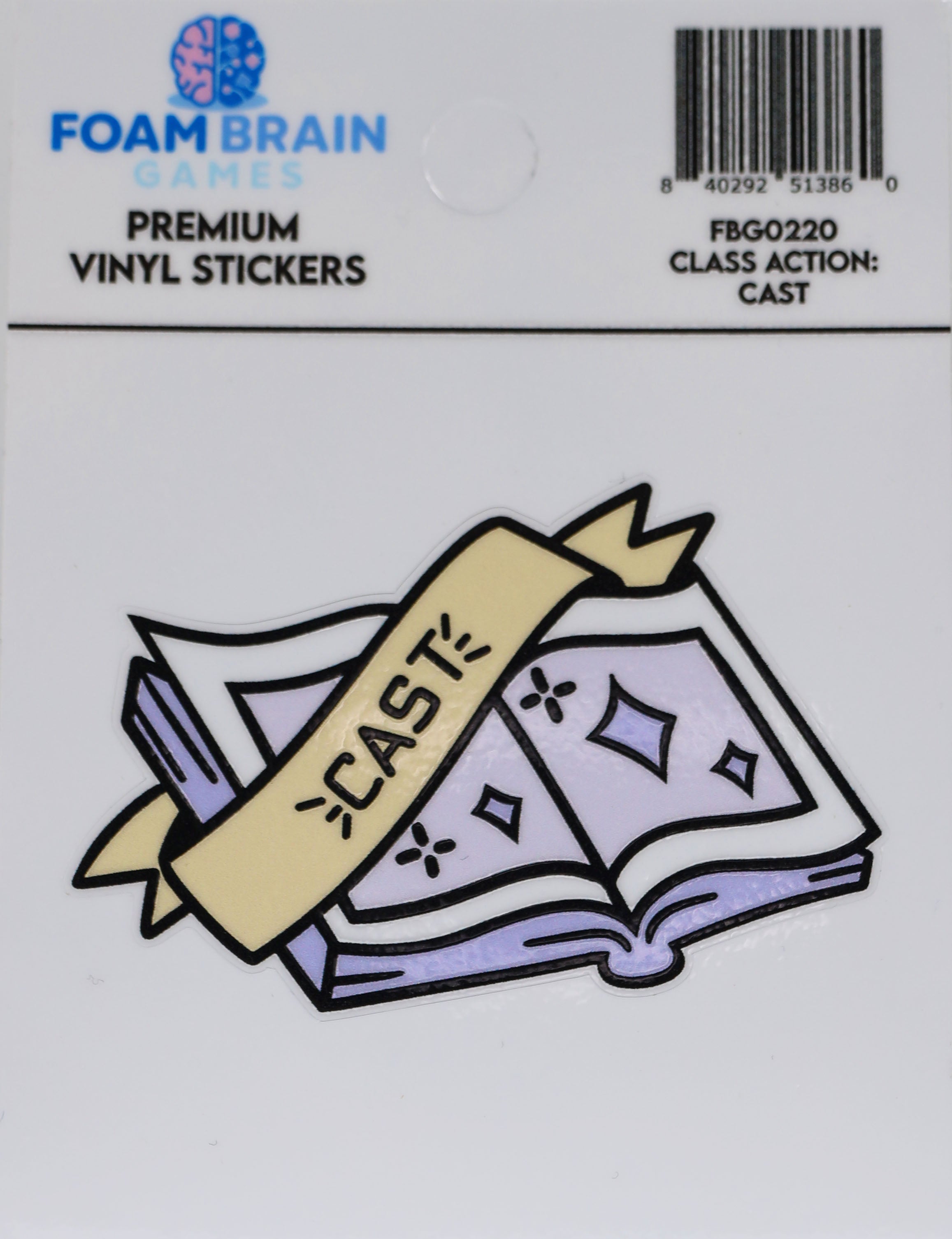 Class Action Sticker: Cast