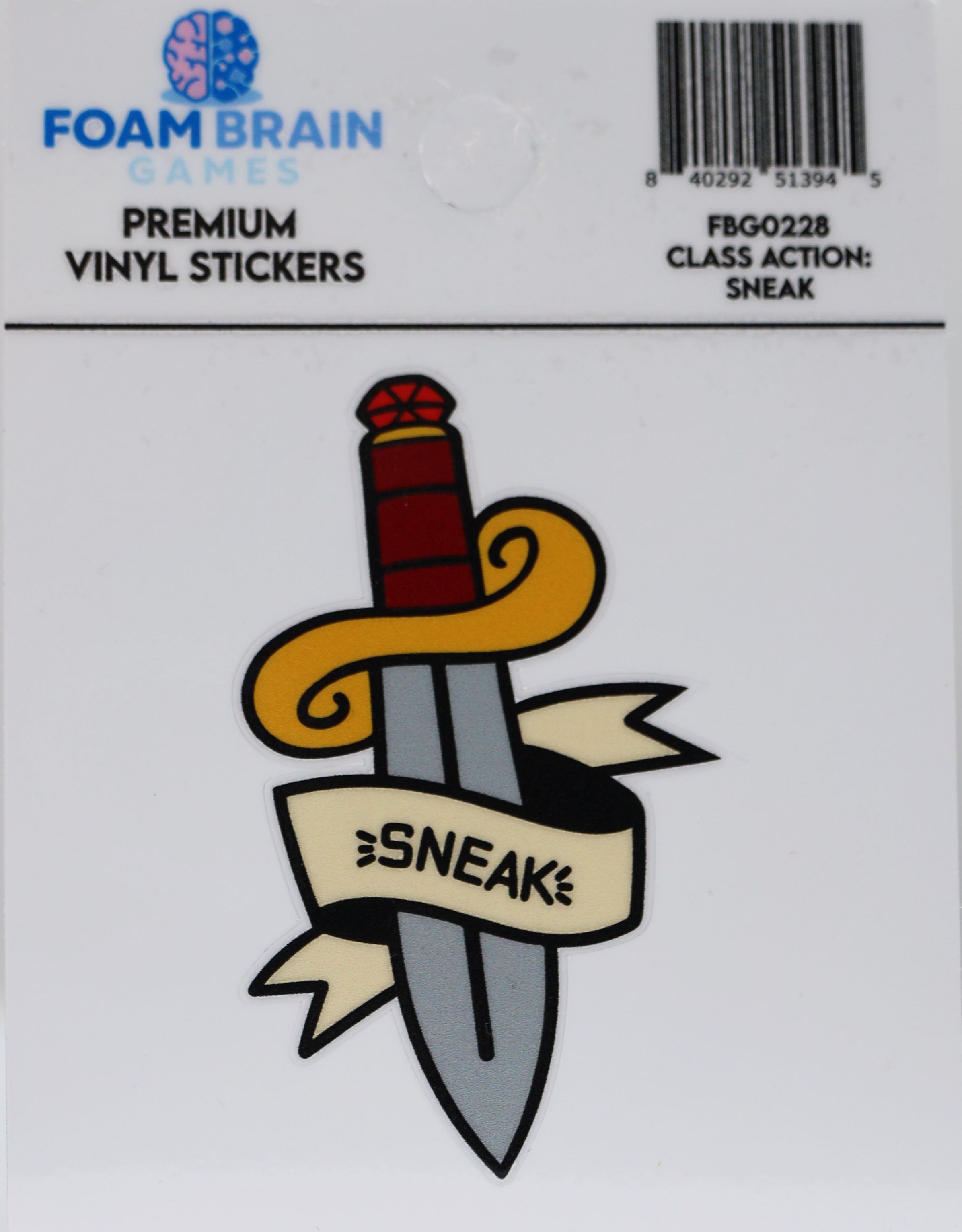 Class Action Sticker: Sneak