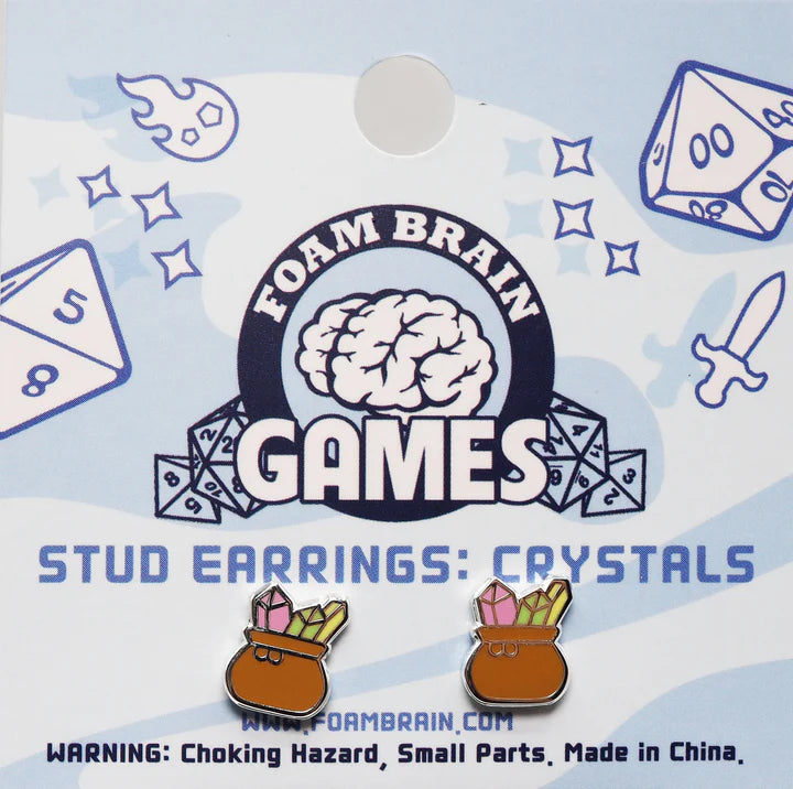 Stud Earrings Crystals