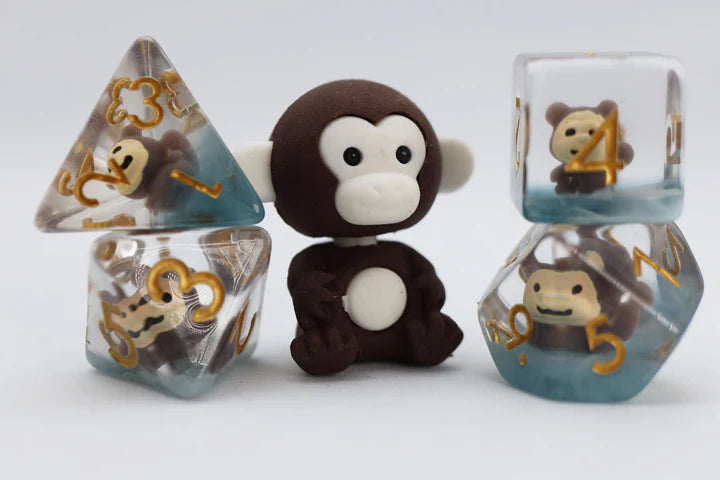Mischievious Monkey RPG Dice Set