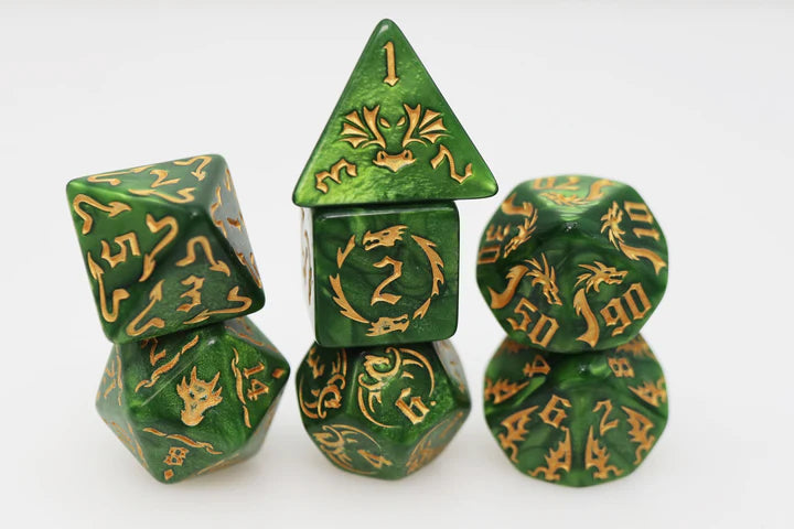 Drake's Flight Growth Dice Set