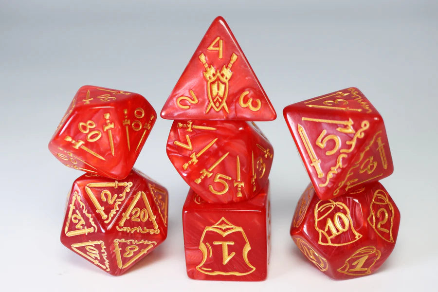 Queen's Armory: Infernal - 25mm RPG Dice Set