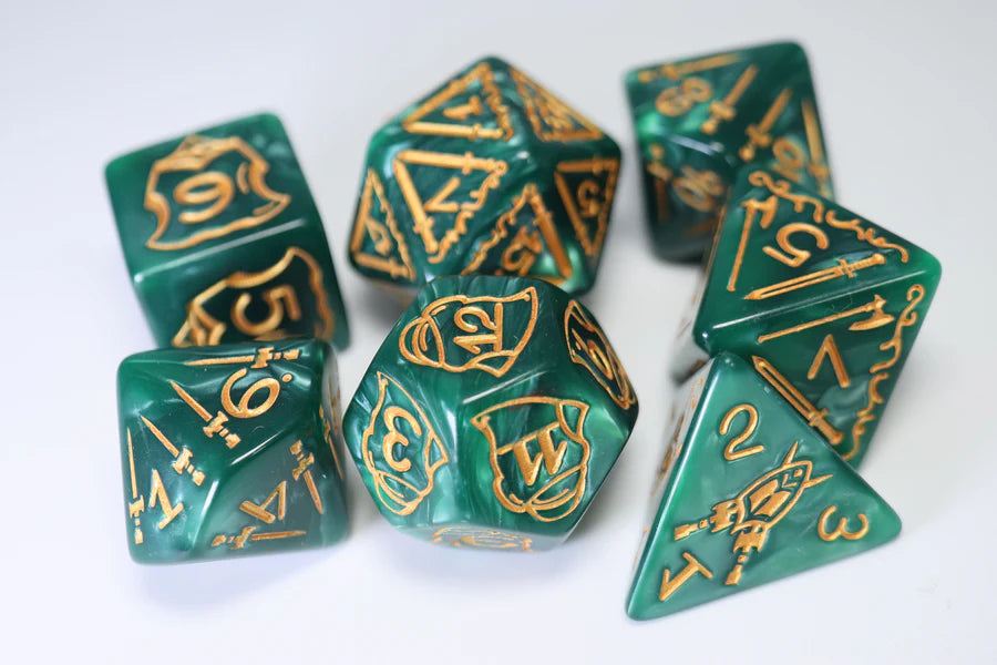 Queen's Armory: Woodland - 25mm RPG Dice Set
