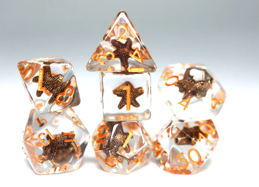 Solid SeaStar RPG Dice Set