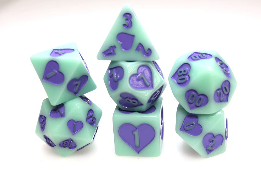 Young Love RPG Dice Set