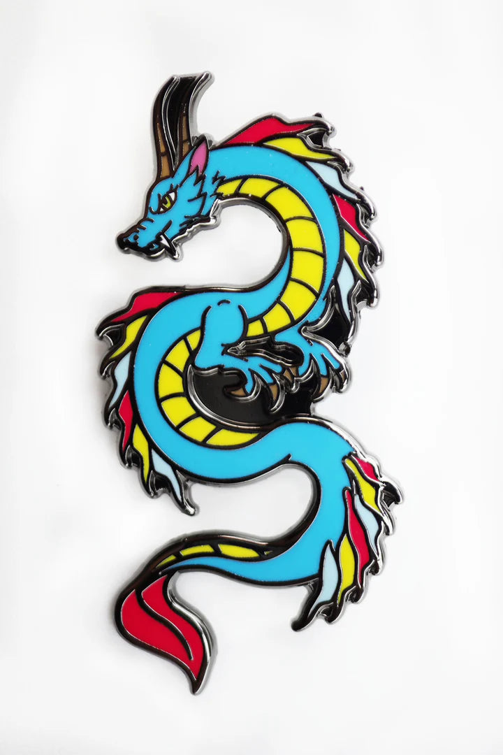 Pride Dragon Pansexual Pin