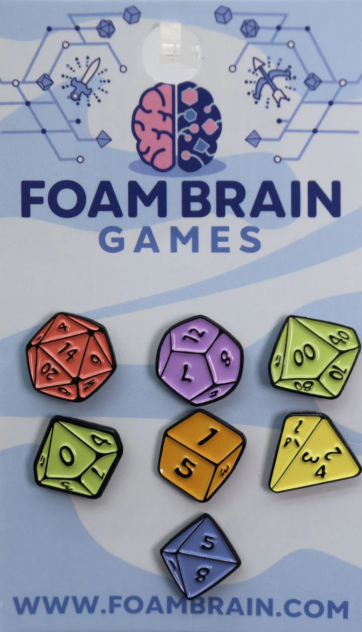 Mini Pins Dice Set