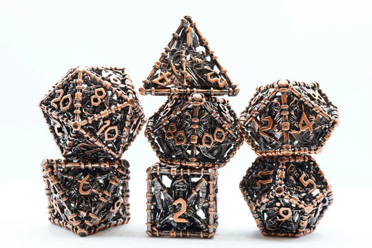 Grim Scythe Copper Dice