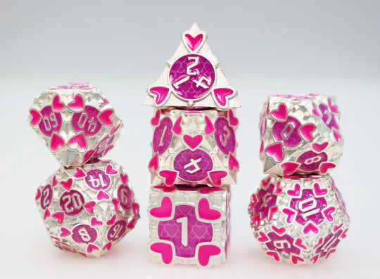 Erotes Arrow: Hedylogos - Metal RPG Dice Set