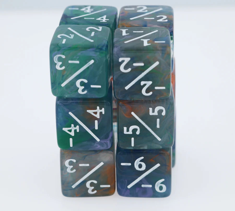 Irises -1/-1 Magic Counters - Set of 12