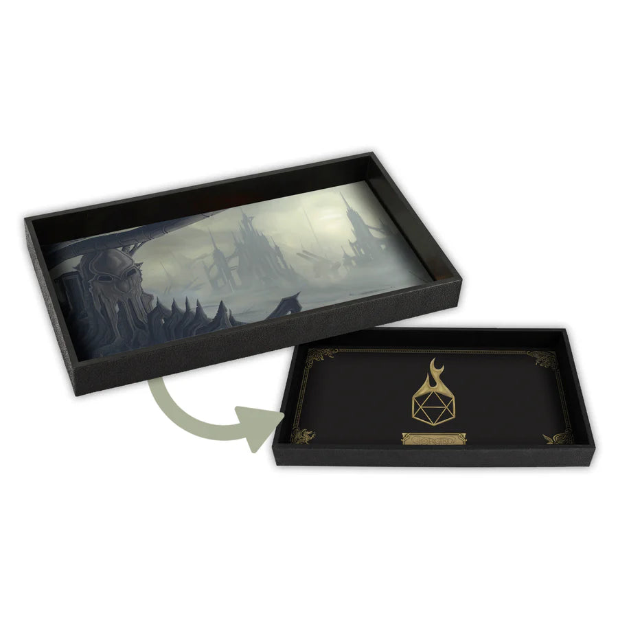Forged Reversible Dice Tray The Outlands