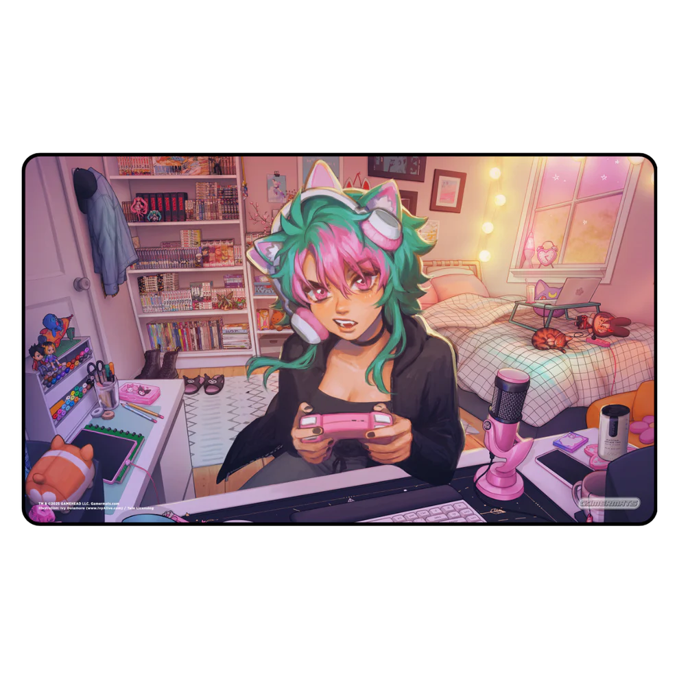 Gamermat - Gamer Girl by Ivy Dolamore - Playmat