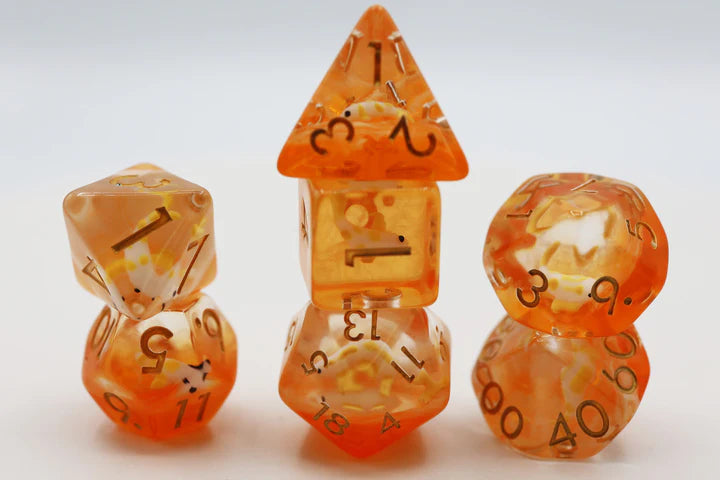 Golden Koi Fish Dice Set