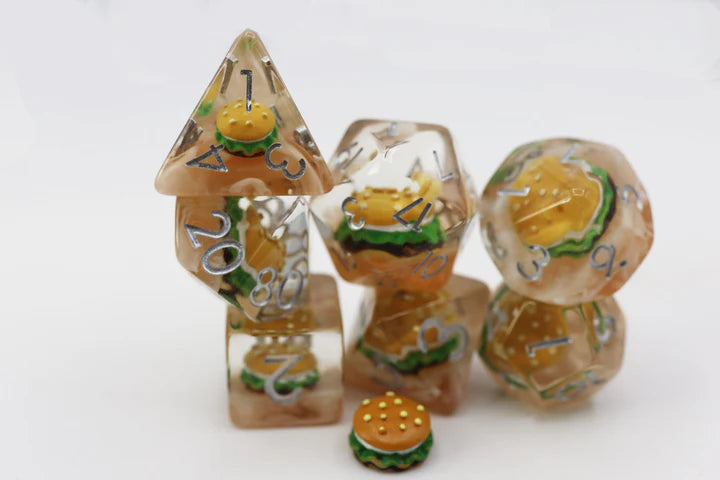 Hamburger Dice Set