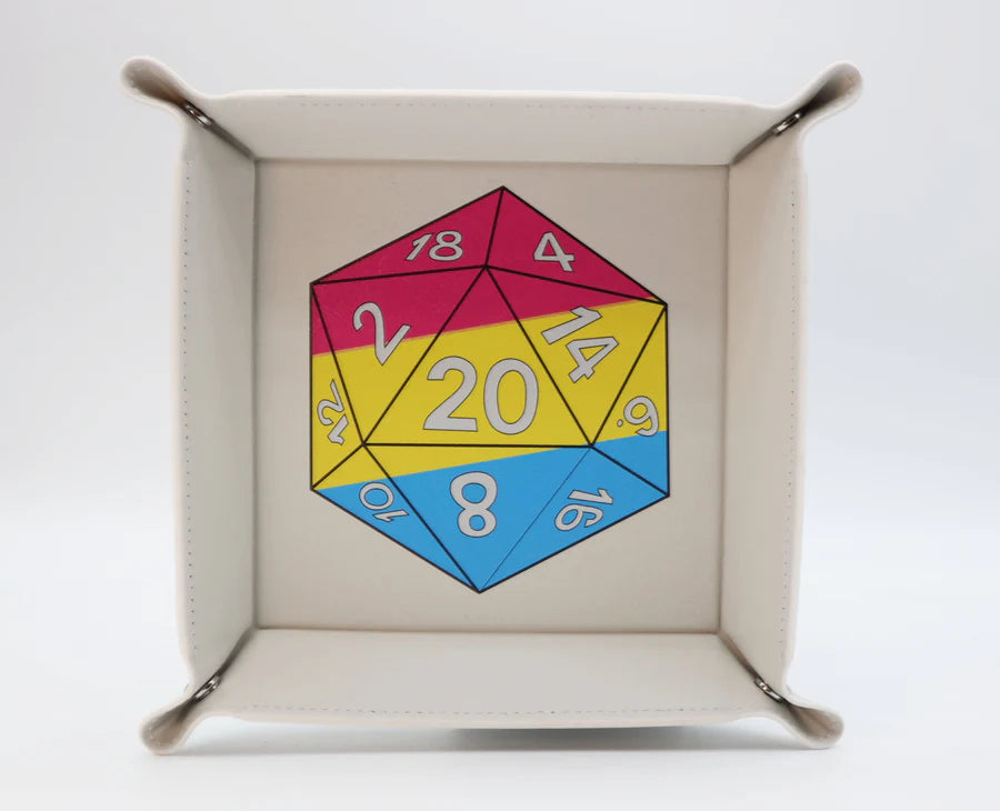 Pride D20 Snap Tray: Pansexual