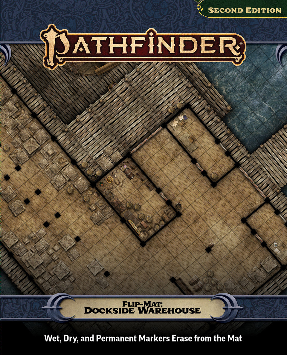 Pathfinder RPG Flip-Mat Dockside Warehouse