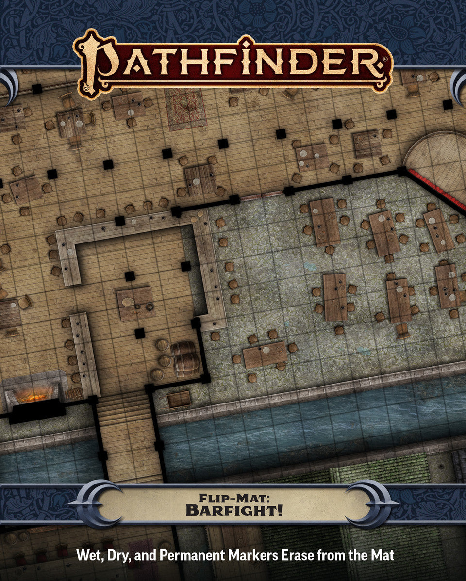 Pathfinder RPG Flip Mat Barfight!
