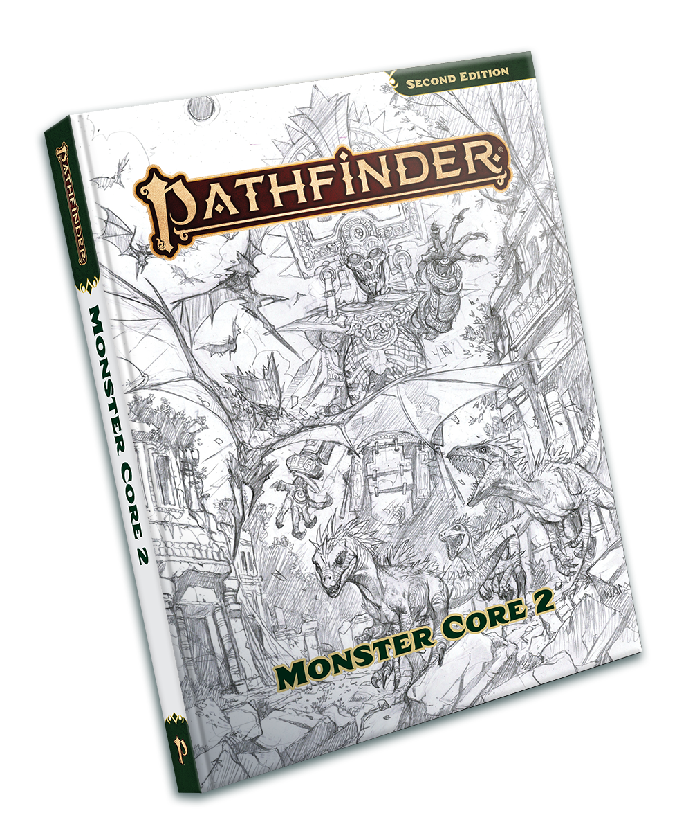 Pathfinder RPG: Monster Core 2 Hardcover (Retailer Exclusive Cover Edition) (P2)