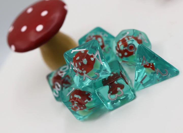 Power Up Mushroom Dice Set