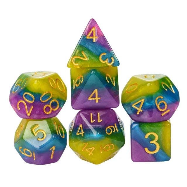 Rock Candy Dice Set