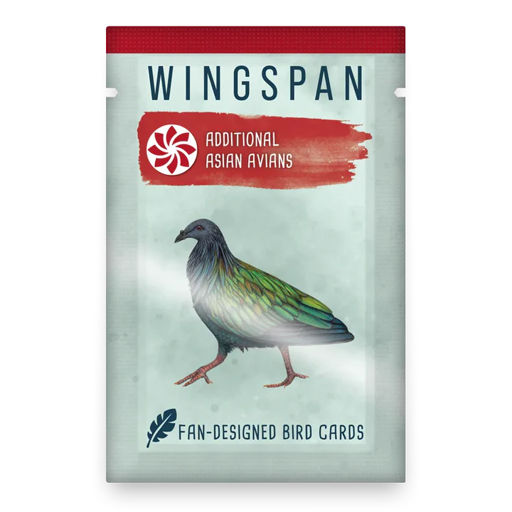 Wingspan Fan-Designed Bird Promo Pack: Additional Asian Avians