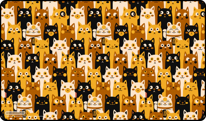 Gamermat - Cat Pattern by Tobe Fosneca