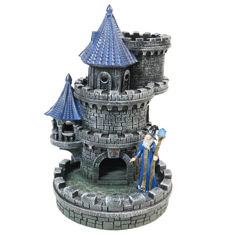 Forged Dice Tower Blue Wizard's Tower