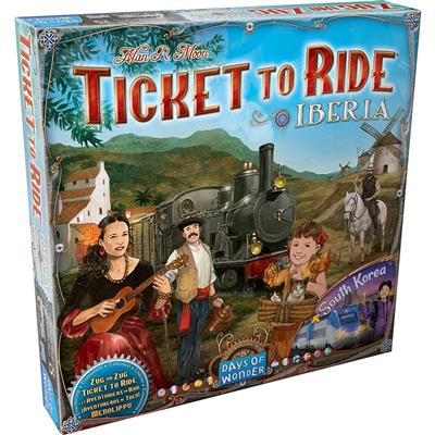 Ticket to Ride Map Collection 8 Iberia & South Korea