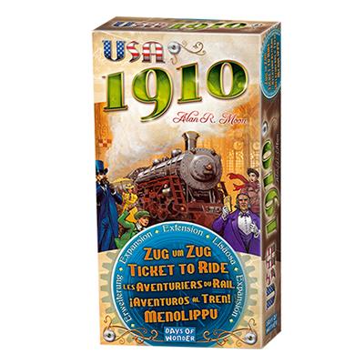 Ticket to Ride USA 1910 Expansion