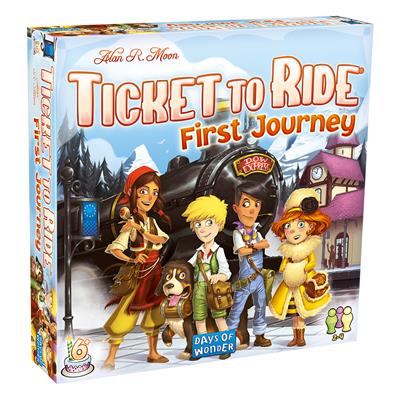 Ticket to Ride First Journey Europe