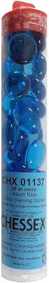 CHX 01188 Glass Stones Azure Blue*