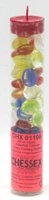 CHX 01198 Glass Stones Mixed Catseye