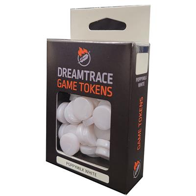 DreamTrace Game Tokens Poppymilk White