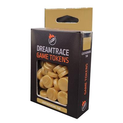 DreamTrace Game Tokens Leatherwork Tan