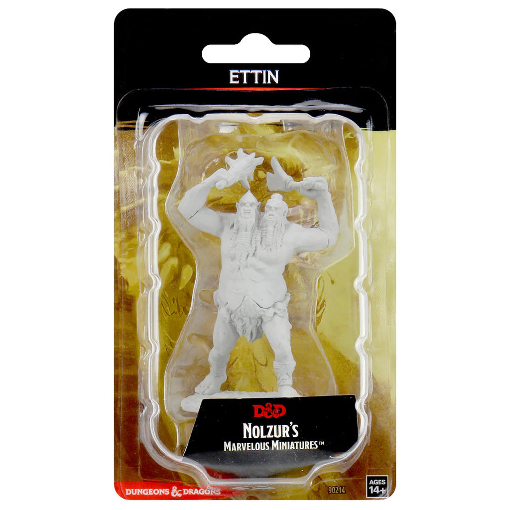 Dungeons & Dragons: Nolzur's Marvelous Unpainted Miniatures - W12.5 Ettin (Replaces WZK 90031)