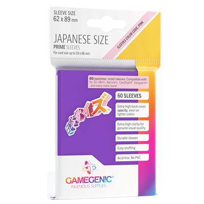 Gamegenic Prime Japanese Sized Sleeves Purple