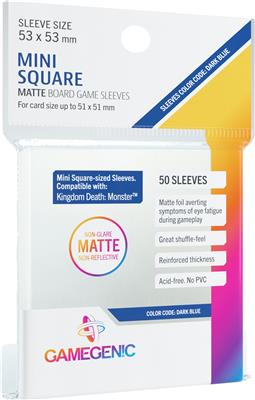 Gamegenic Matte Sleeves Mini Square (53 x 53 MM)