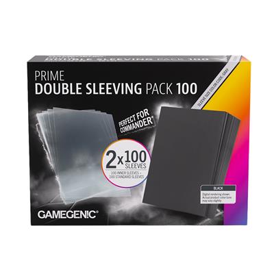 Gamegenic Prime Double Sleeving Pack 100 66x91