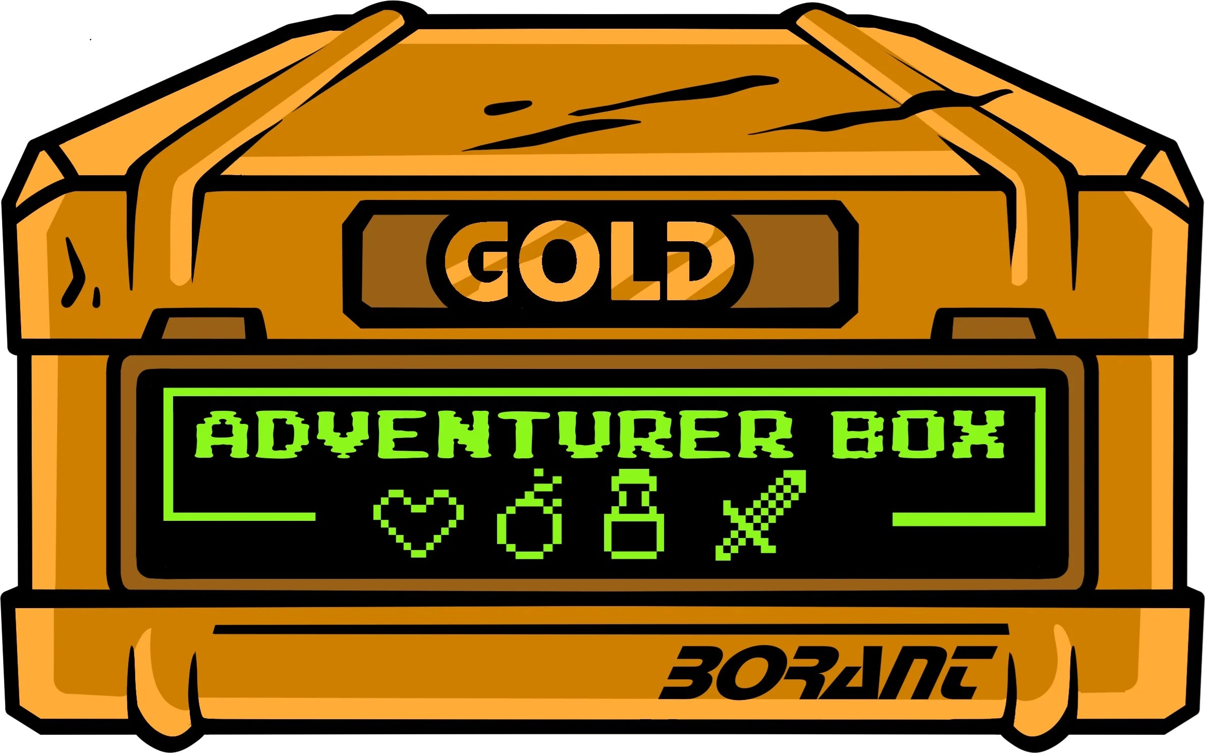Dungeon Crawler Carl: Adventurer's Loot Box Enamel Pin