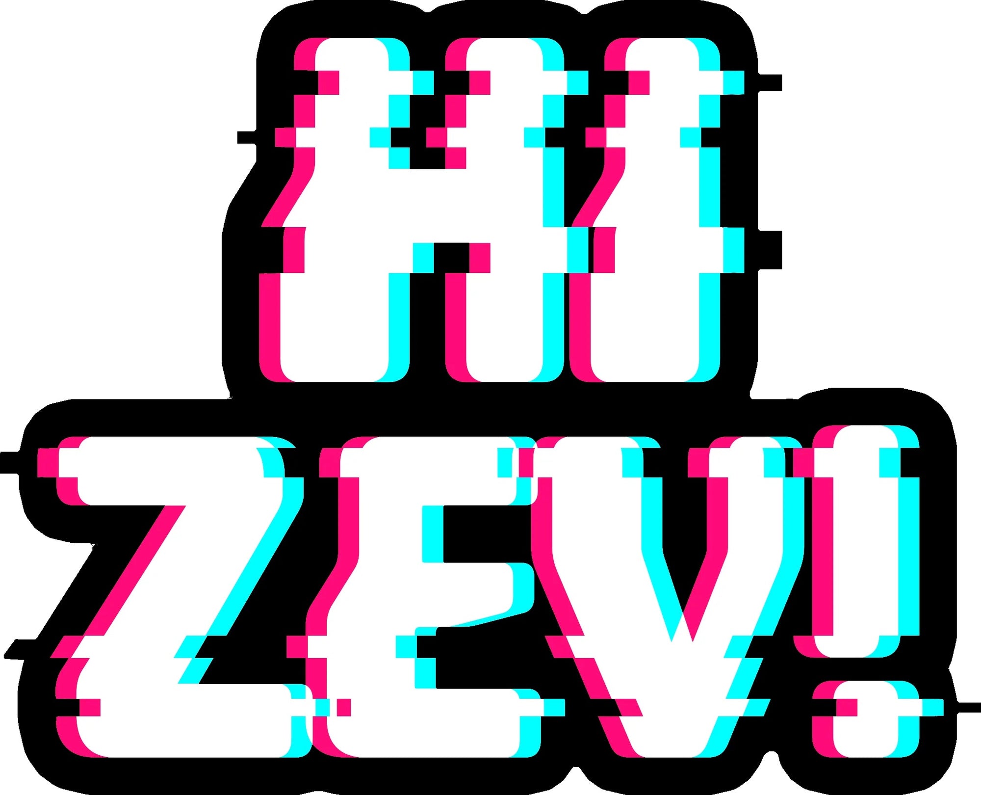 Dungeon Crawler Carl: Hi Zev! Glitch Enamel Pin