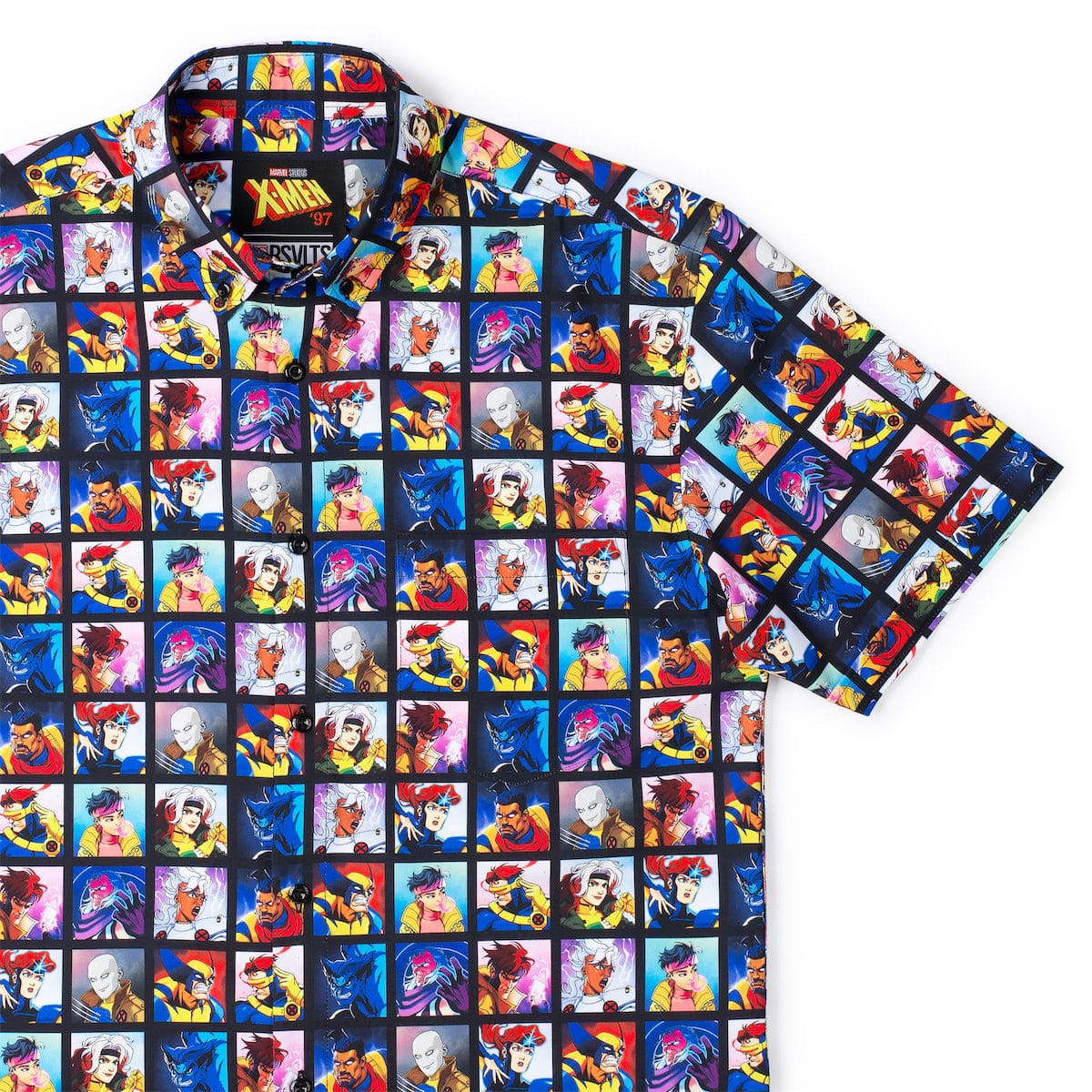 X-Men ‘97 "Uncanny Collage" – KUNUFLEX Short Sleeve Shirt 5XL