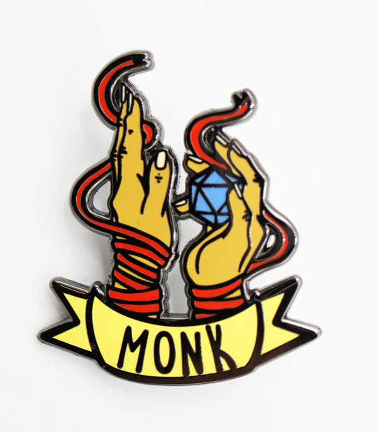 Banner Class Pin Monk