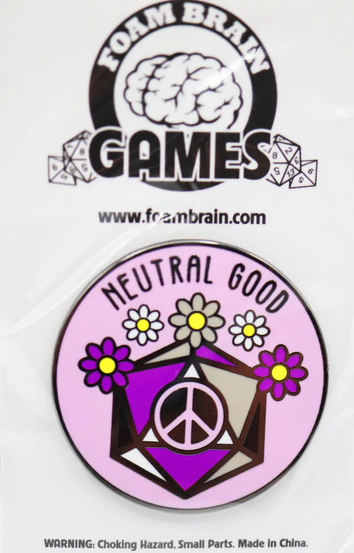 Pride Flag Alignment Pin Asexual Neutral Good