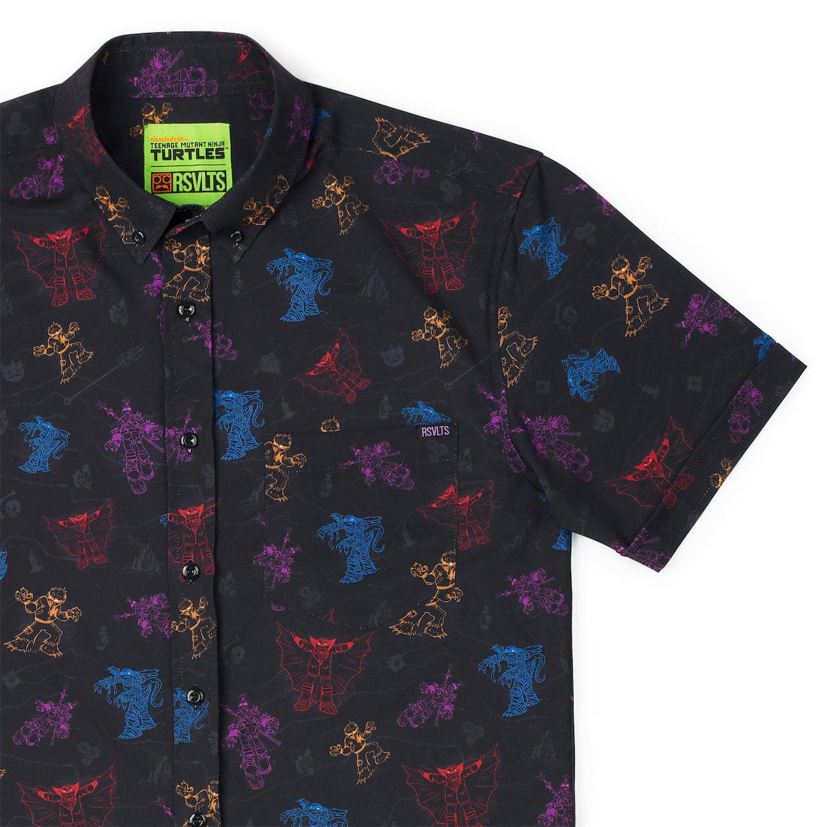 Teenage Mutant Ninja Turtles "Turtle Terror" – KUNUFLEX Short Sleeve Shirt XL